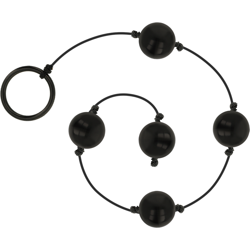 OHMAMA - BOLAS ANAIS OU VAGINAIS CHINESAS MINI PRETAS