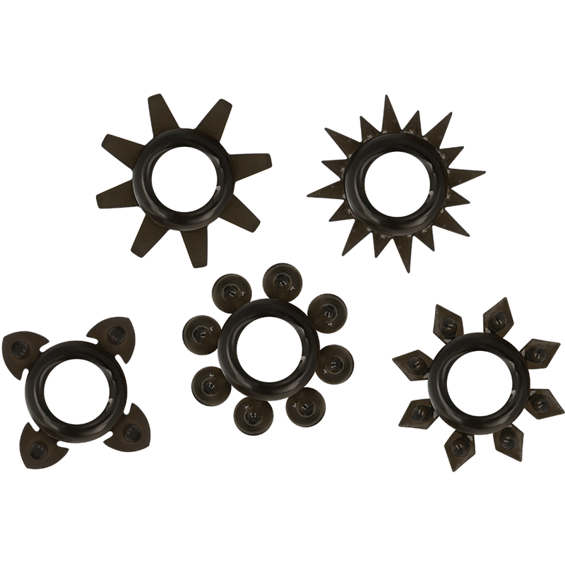 Ohmama - Conjunto De 5 Anéis De Silicone Para Testículos E Pênis