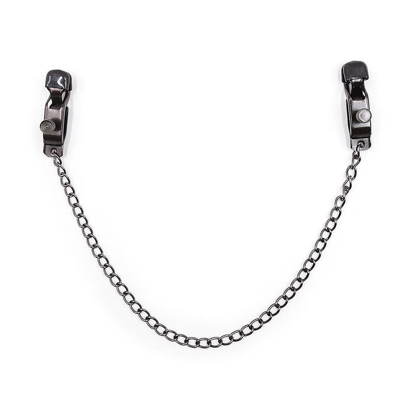 Ohmama Fetish - Braadeiras De Metal Com Corrente Preta