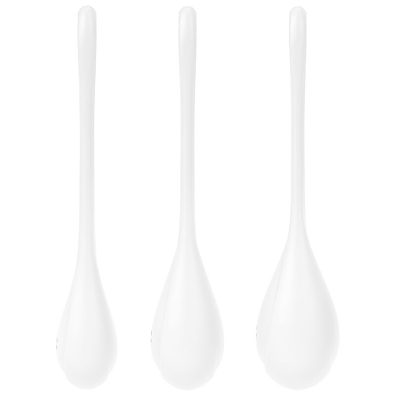 SATISFYER - YONI POWER 1 KIT DE TREINO BRANCO