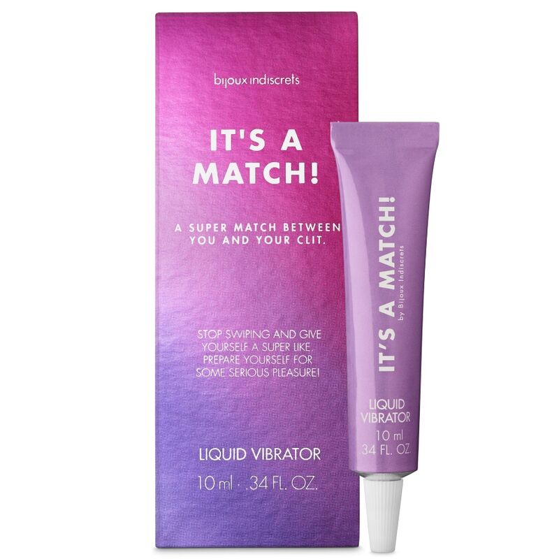 BIJOUX - IT'S A MATCH VIBRADOR LÍQUIDO 10 ML