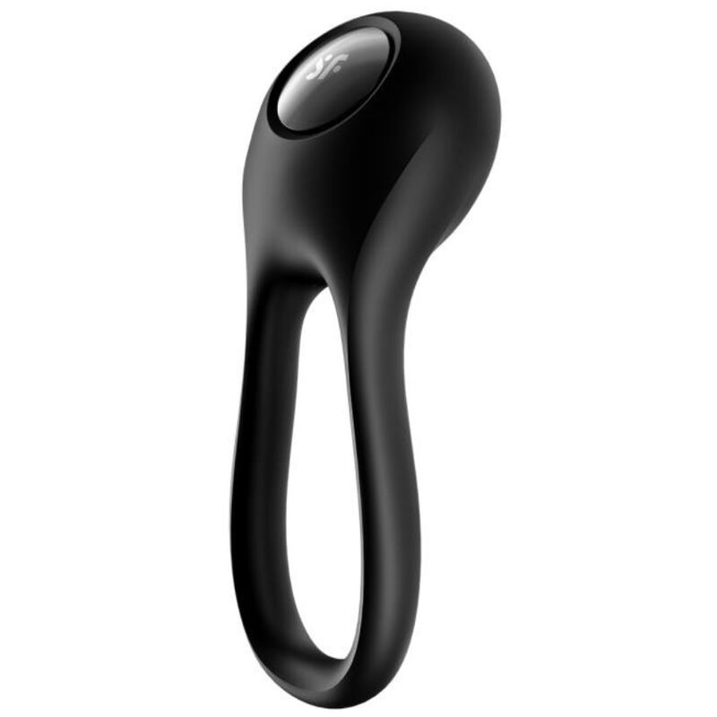 SATISFYER - MAJESTIC DUO ANEL VIBRADOR PRETO