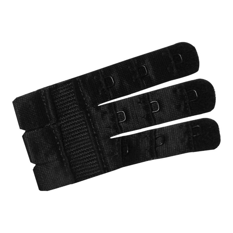 BYE-BRA - EXTENSORES DE COSTAS FLEXÍVEIS 3 COLCHETES 3 UNIDADES - Sex Shop Sexy