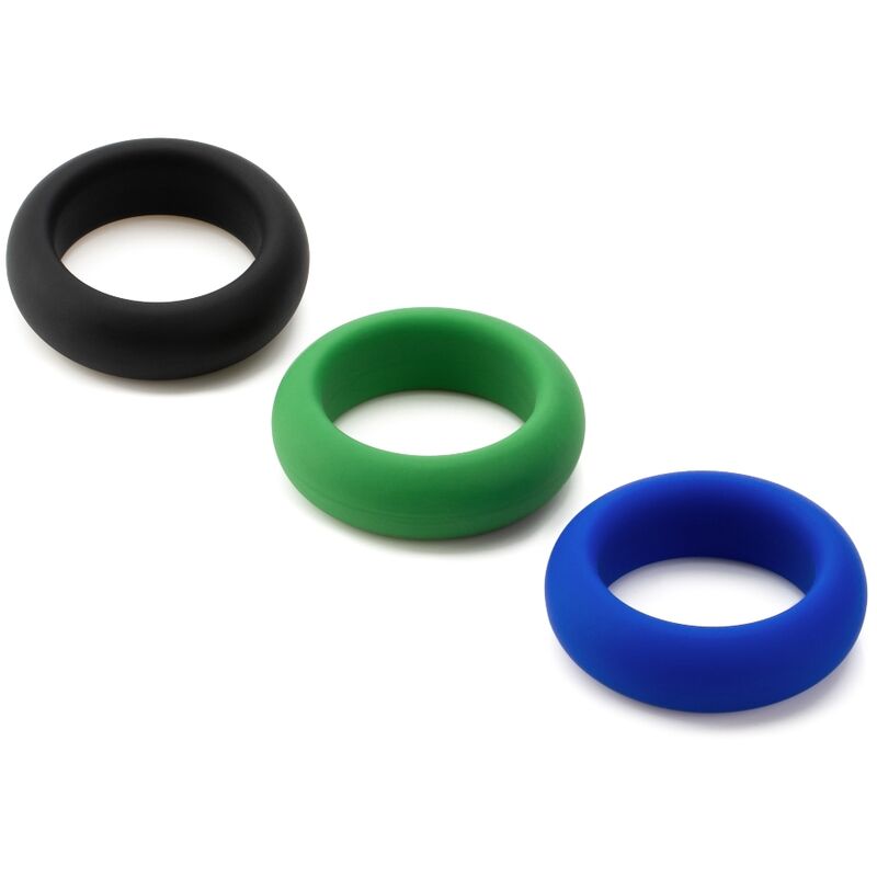 JE JOUE - CONJUNTO DE ANÉIS EM SILICONE PARA PÊNIS