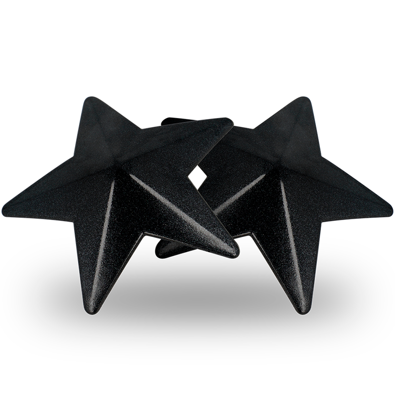 COQUETTE CHIC DESIRE - COBRE MAMILOS METAL ESTRELAS PRETAS