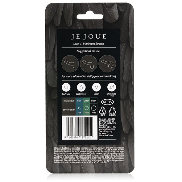 JE JOUE - ANEL EM SILICONE PARA PÊNIS - ESTRANGULAMENTO MÁXIMO