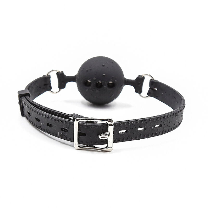 OHMAMA FETISH - MORDAÇA BOLA RESPIRÁVEL EM SILICONE TAMANHO L