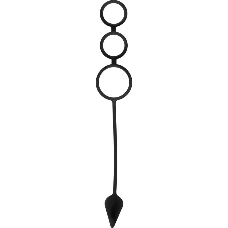 OHMAMA FETISH - ANÉIS E PLUG EM SILICONE