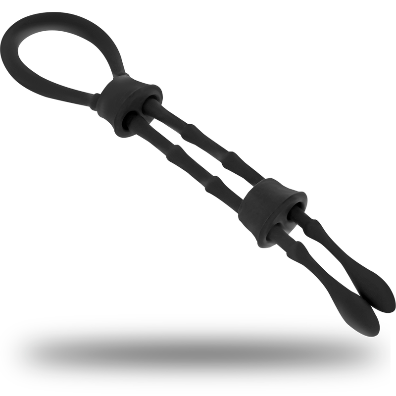 OHMAMA FETISH - CORDA ANEL EM SILICONE PARA PÊNIS E TESTÍCULOS