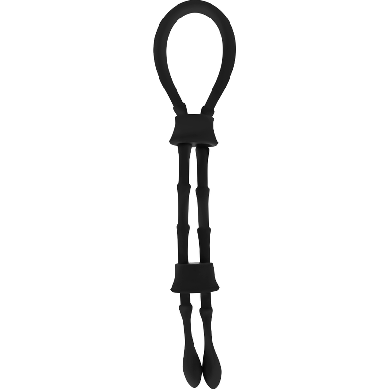OHMAMA FETISH - CORDA ANEL EM SILICONE PARA PÊNIS E TESTÍCULOS