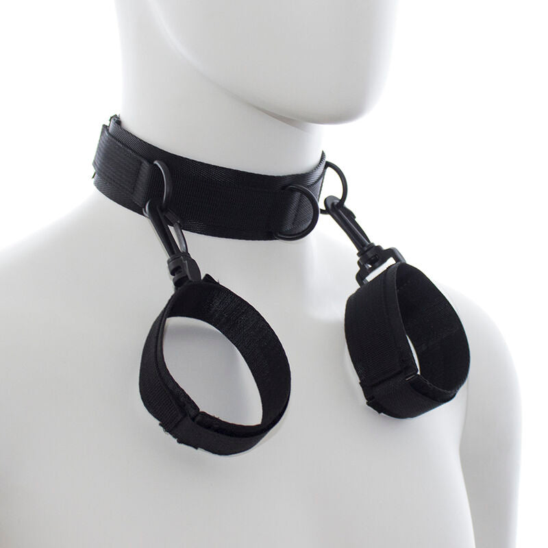 Ohmama Fetish - Algemas E Colar De Nylon