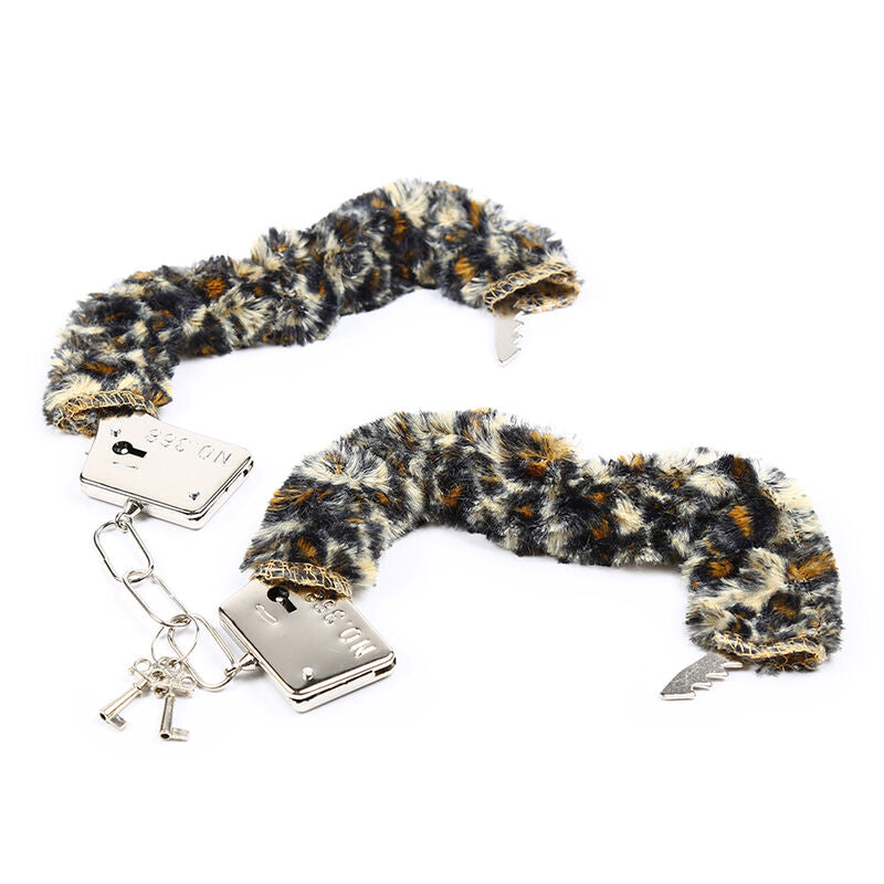 OHMAMA FETISH - ALGEMAS METÁLICAS COM PELOS PADRÃO TIGRE