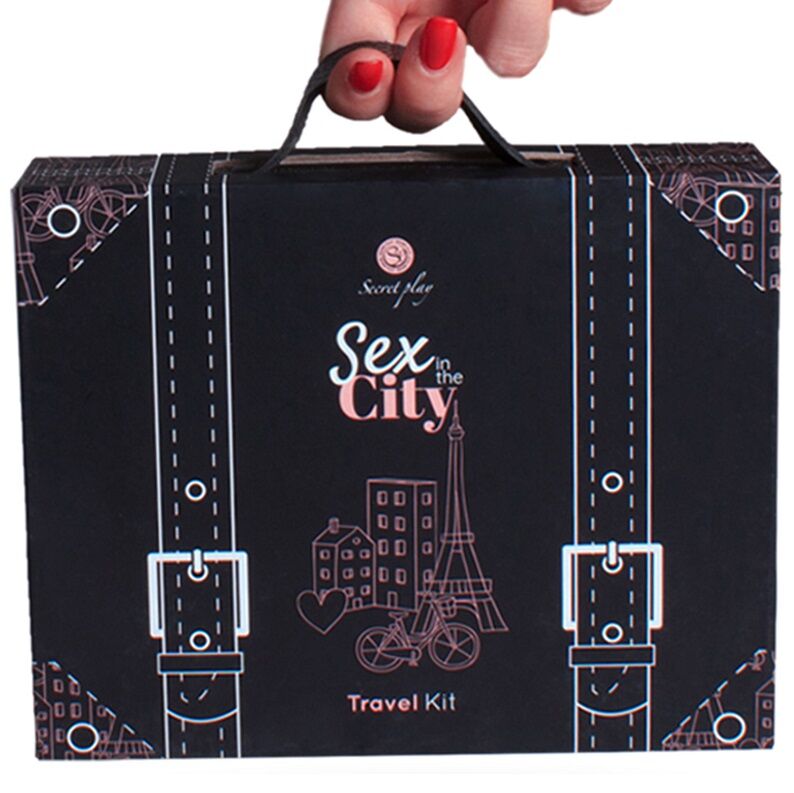 SECRETPLAY - SEX IN THE CITY KIT DE VIAGEM (ES/EN/DE/FR/NL/PT)