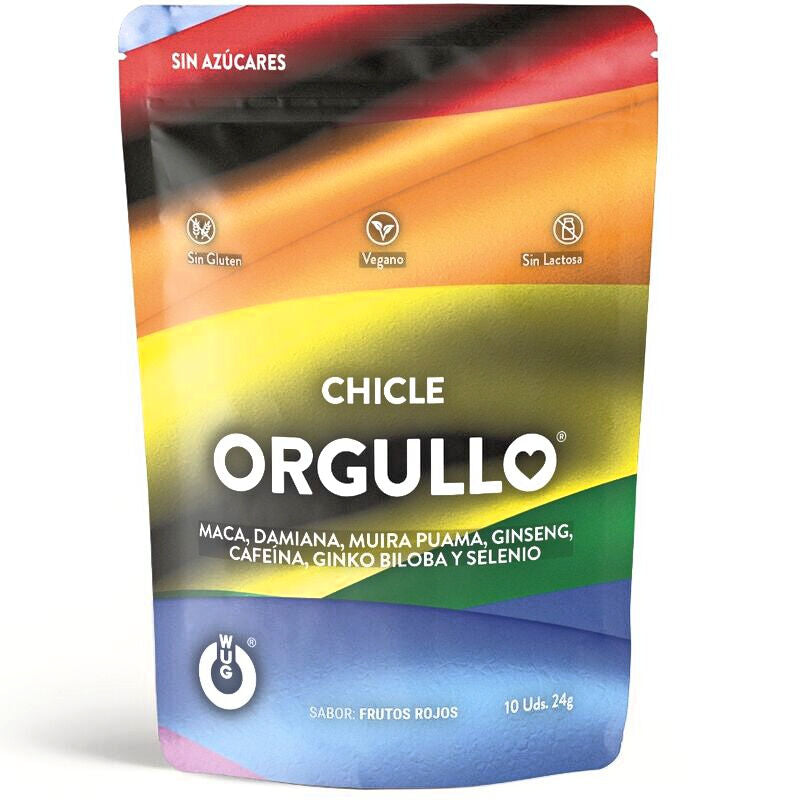 WUG SEX SENSE - ORGULHO PASTILHA ELÁSTICA PRIDE LGBT 10 UNIDADES