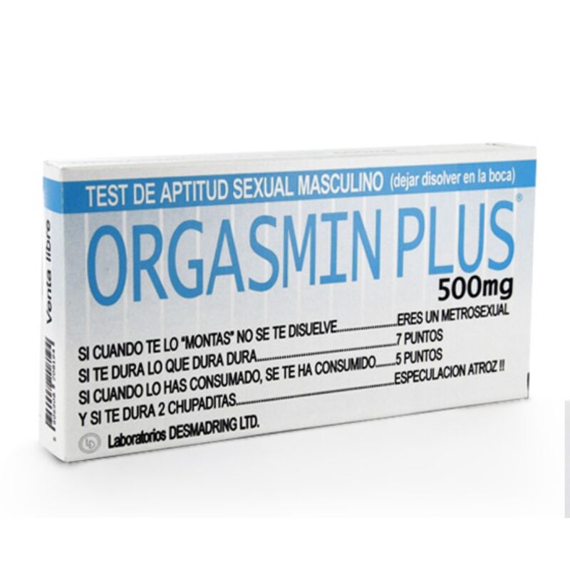 DIABLO GOLOSO - ORGASMIN PLUS CAIXA DE REBUÇADOS MASCULINO