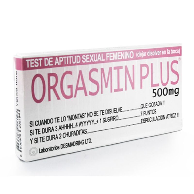 DIABLO GOLOSO - ORGASMIN PLUS CAIXA DE REBUÇADOS FEMININO