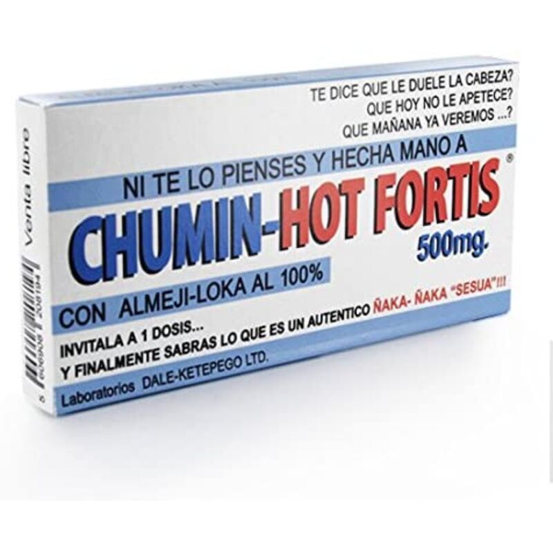 DIABLO GOLOSO - CAIXA DE REBUÇADOS CHUMIN-HOT FORTIS