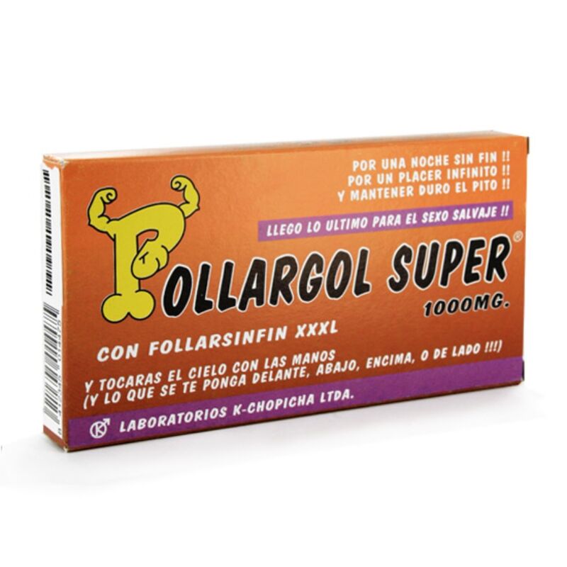 DIABLO GOLOSO - POLLARGOL SUPER CAIXA DE REBUÇADOS