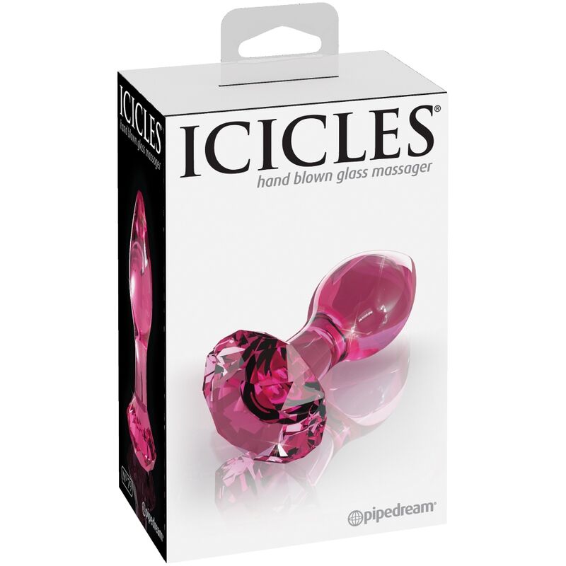ICICLES - N.º 79 PLUG ANAL EM VIDRO