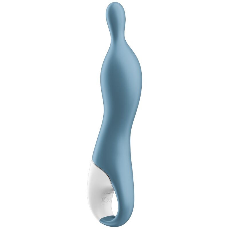 SATISFYER - AMAZING 1 VIBRADOR PONTO A AZUL