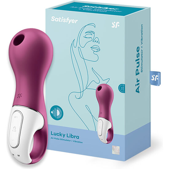 SATISFYER - LUCKY LIBRA SUCCIONADOR E VIBRADOR