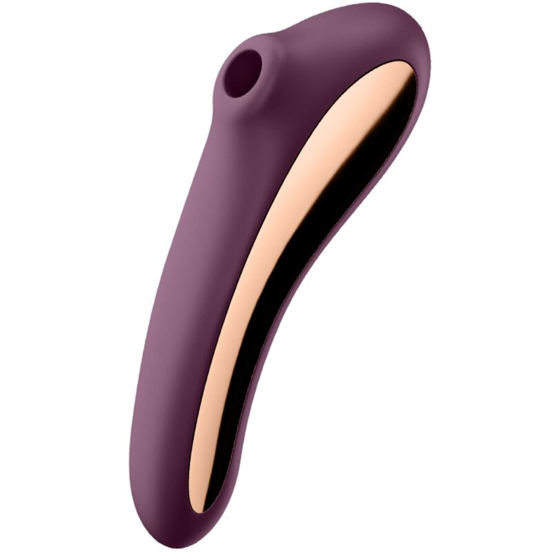 SATISFYER - DUAL KISS ESTIMULADOR CLITORIANO PÚRPURA