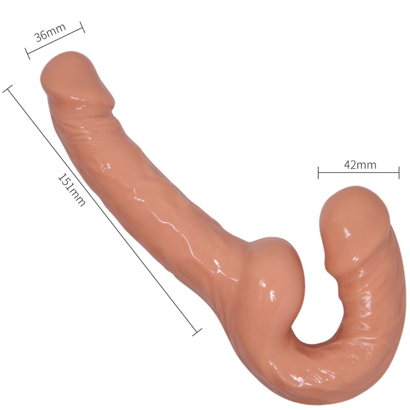 BAILE - ULTRA PASSIONATE ARNÊS DILDO COM ARNÊS SEM CINTAS