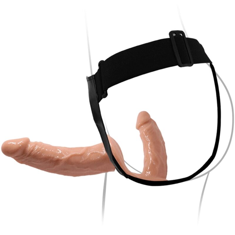 Baile - Ultra Apaixonado Dildos Duplos Com Arnês