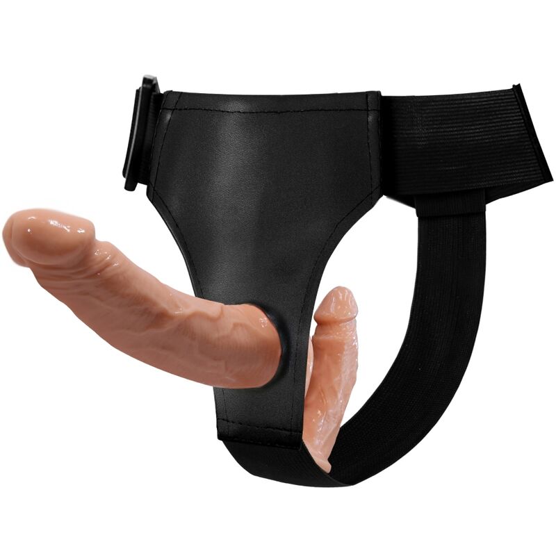 Baile - Ultra Apaixonado Dildos Duplos Com Arnês