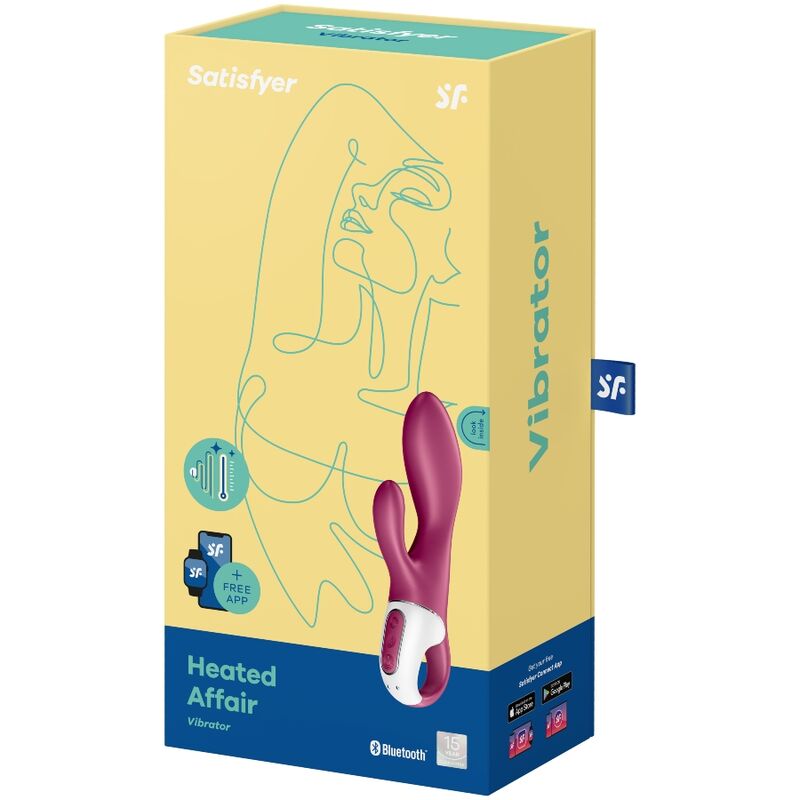 SATISFYER - VIBRADOR CALENTADOR AFFAIR PUNTO G
