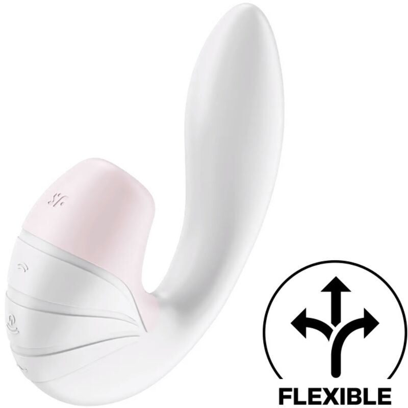 SATISFYER - SUPERNOVA ESTIMULADOR E VIBRADOR BRANCO