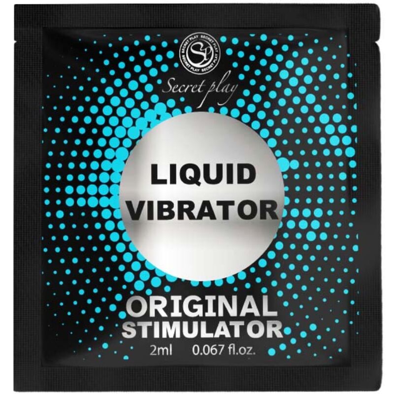 SECRETPLAY - VIBRADOR LÍQUIDO ESTIMULADOR UNISSEXO 2 ML - Sex Shop Sexy