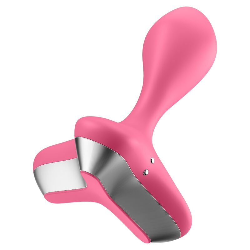 SATISFYER - GAME CHANGER PLUG WITH VIBRATION PINK