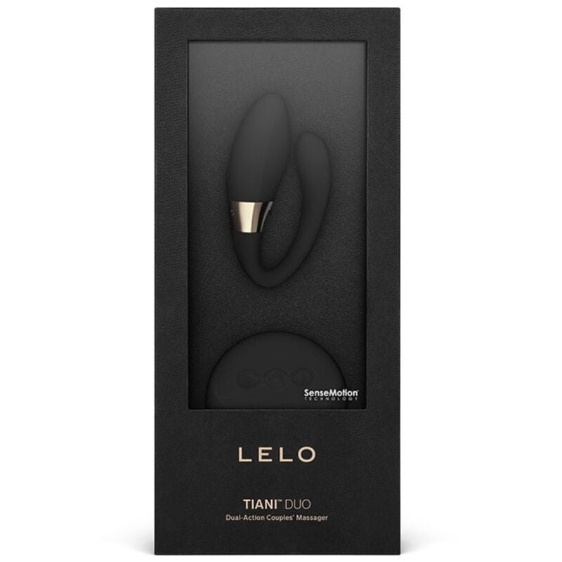LELO - TIANI DUO MASSAGEADOR PARA CASAIS PRETO