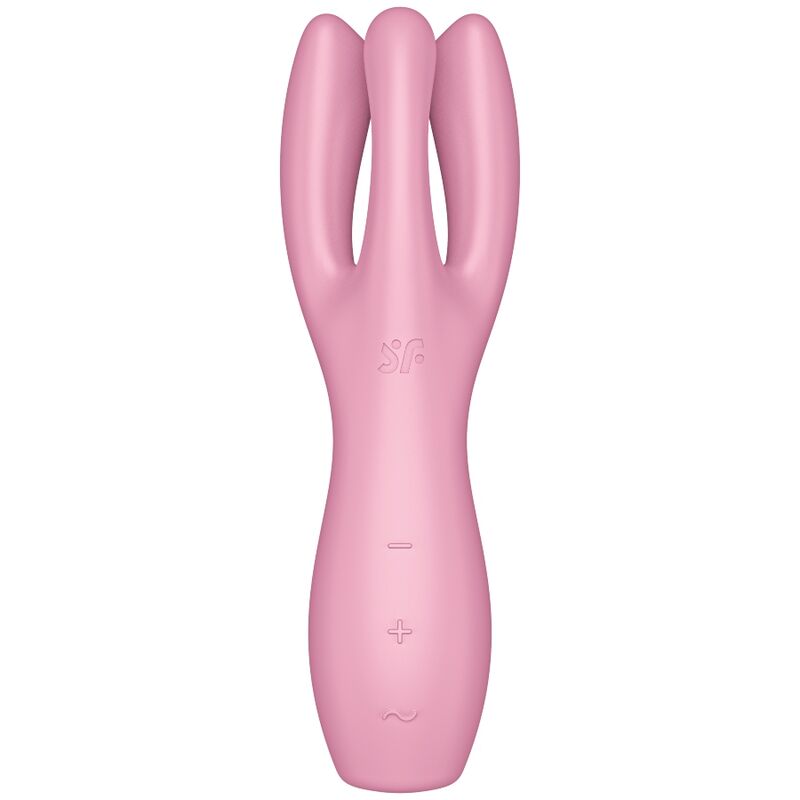 SATISFYER - VIBRADOR THREESOME 3 MENTA