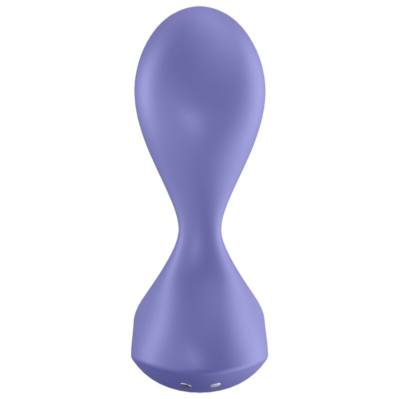 SATISFYER - SWEET SEAL PLUG COM VIBRAÇÃO E APP VIOLETA