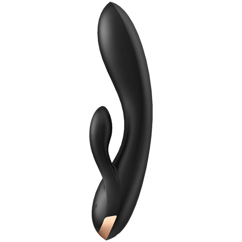 SATISFYER - DOUBLE FLEX VIBRATOR WITH APP WHITE