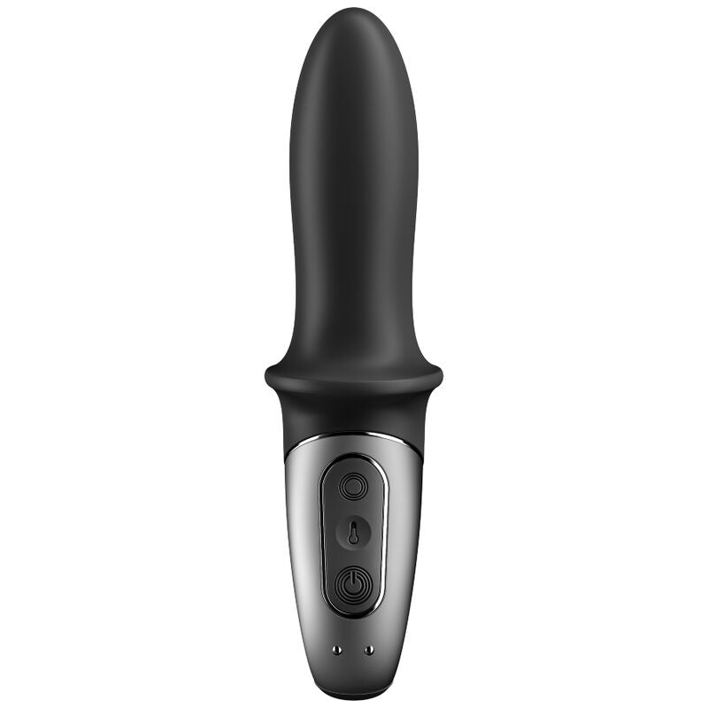SATISFYER - HOT PASSION VIBRADOR ANAL APP PRETO