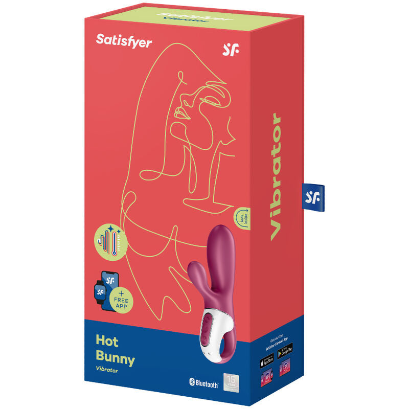 SATISFYER - HOT BUNNY VIBRADOR PONTO G