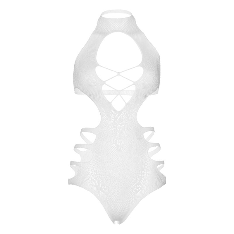 Leg Avenue - Corte Strappy Bodysuit Tamanho Único - Branco