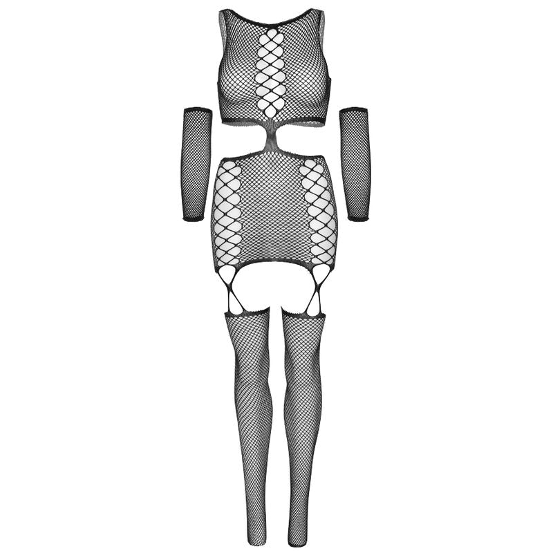 LEG AVENUE - VESTIDO COM LIGUEIRO E LUVAS TAMANHO ÚNICO