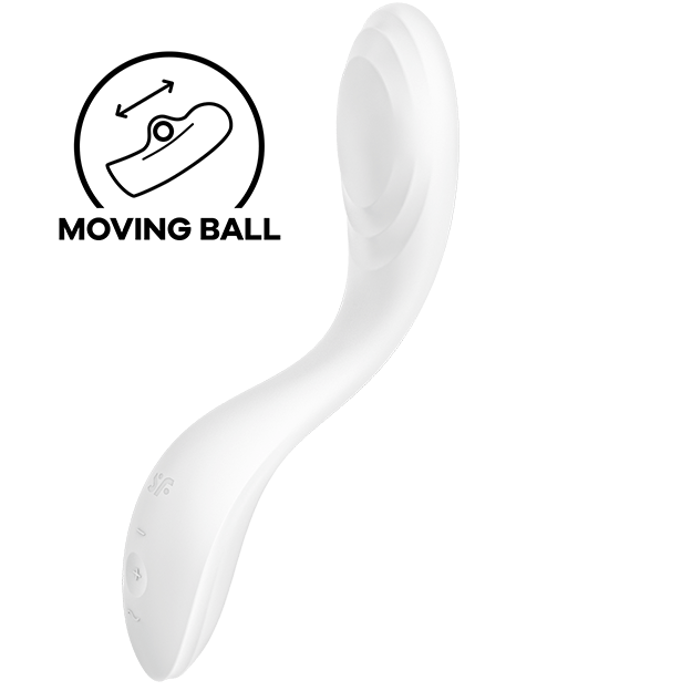 SATISFYER - RRROLLING PLEASURE VIBRADOR PONTO G VERDE