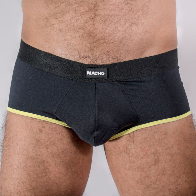 MACHO - MS24A CUECA BRIEF DARK AMARELO S
