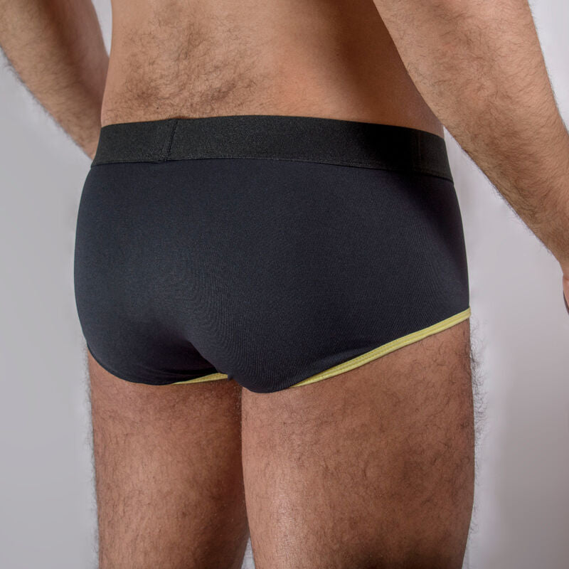MACHO - MS24A CUECA BRIEF DARK AMARELO S