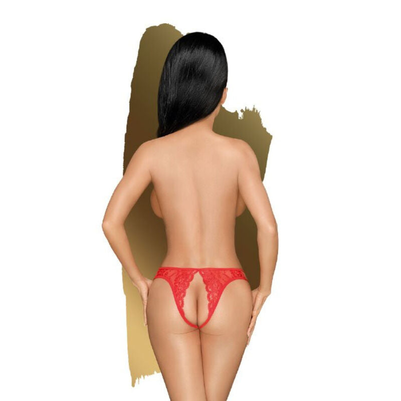PENTHOUSE - NAUGHTY VALENTINE TANGA PRETA S/M