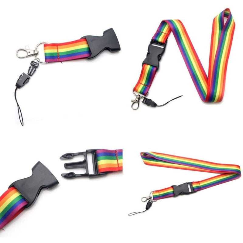 PRIDE - FITA DE PESCOÇO BANDEIRA LGBT
