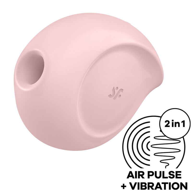 SATISFYER - SUGAR RUSH ESTIMULADOR E VIBRADOR ROSA