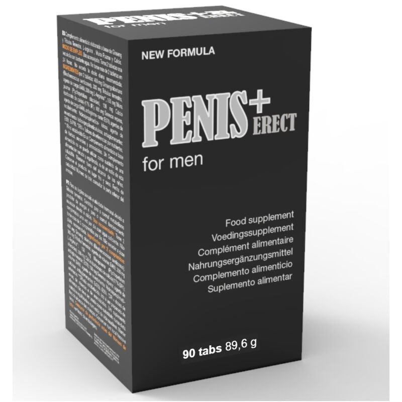 COBECO - PENIS + ERECT AUMENTO DO PÉNIS 90 CÁPSULAS - Sex Shop Sexy