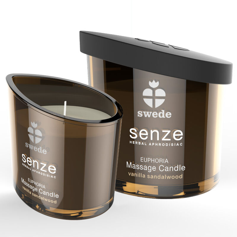 SWEDE - SENZE EUFORIA VELA DE MASSAGEM - BAUNILHA, SÂNDALO