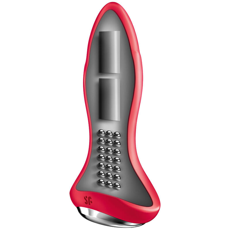 SATISFYER - ROTATOR PLUG 1+ ANAL VIBRATOR APP RED